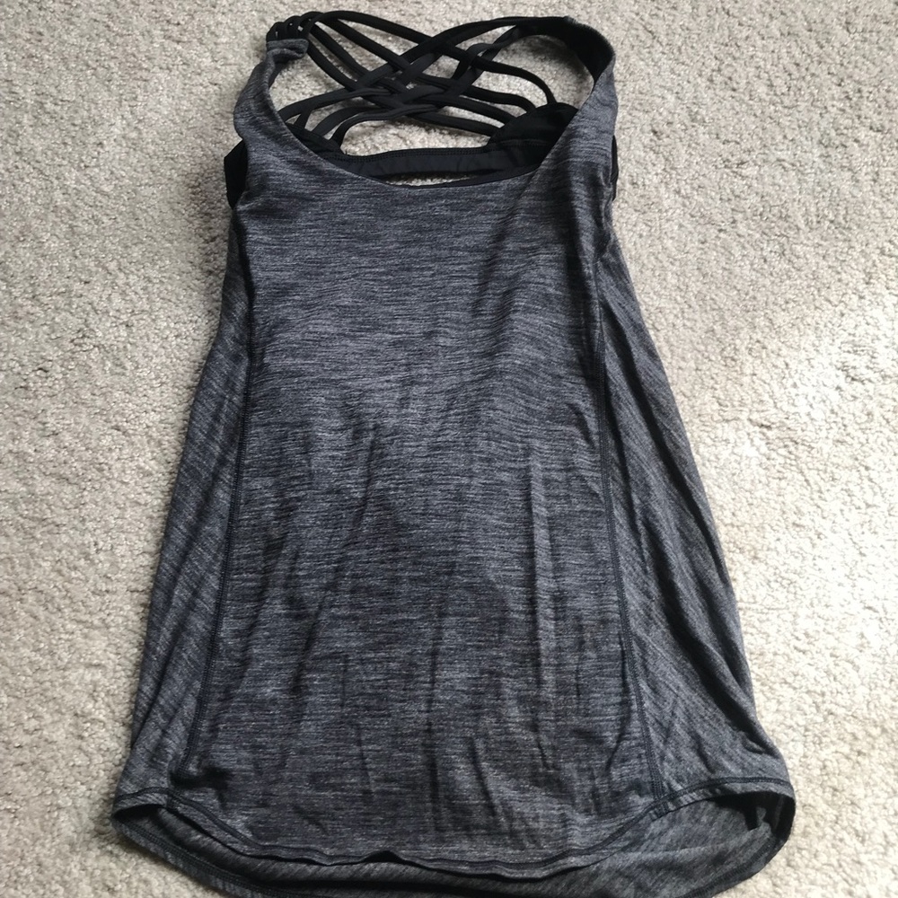 Lululemon built in bra tank size 6